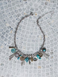 Lost In You Charm Necklace - Turquoise