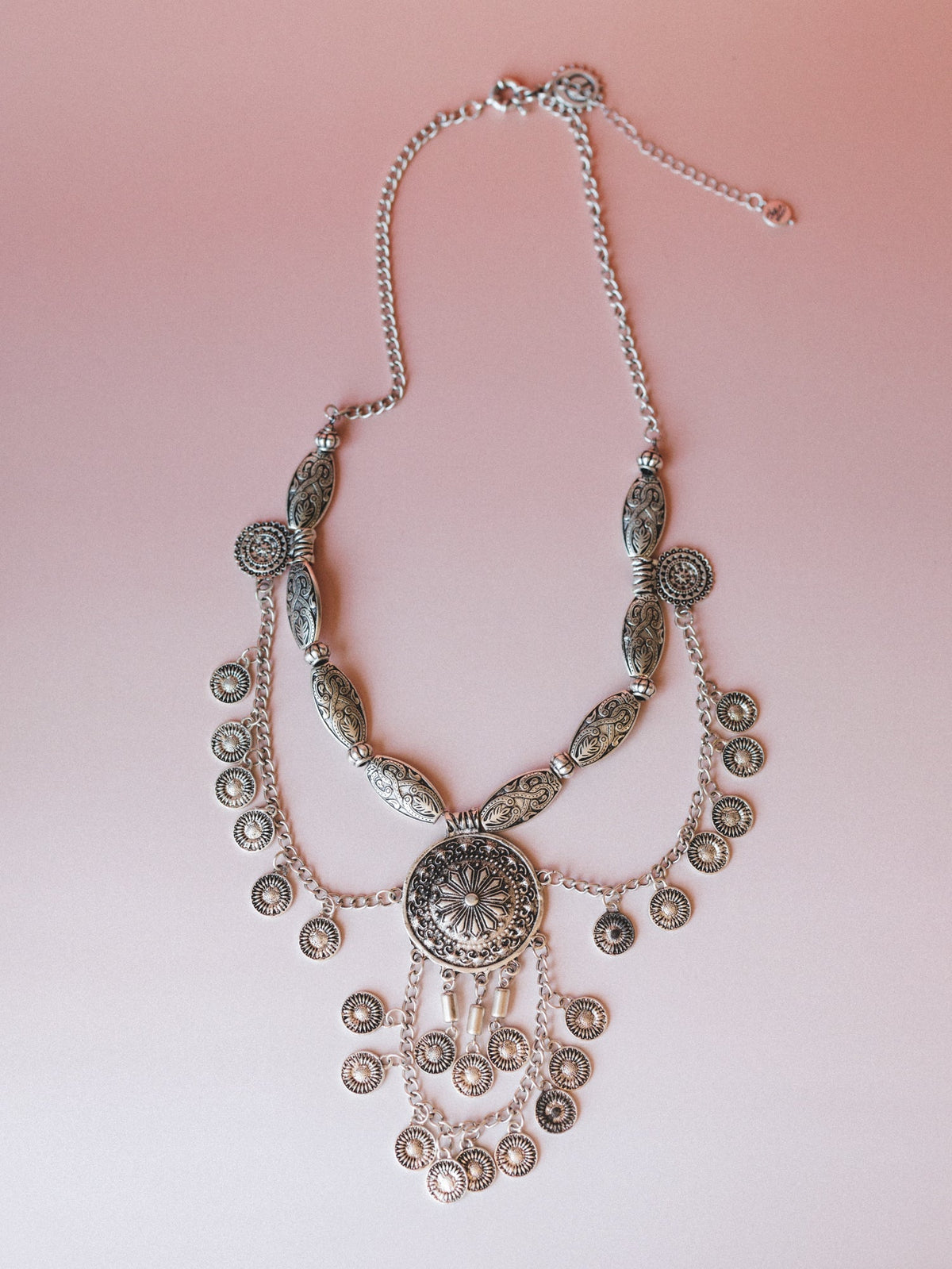Free Soul Chain Necklace - Silver