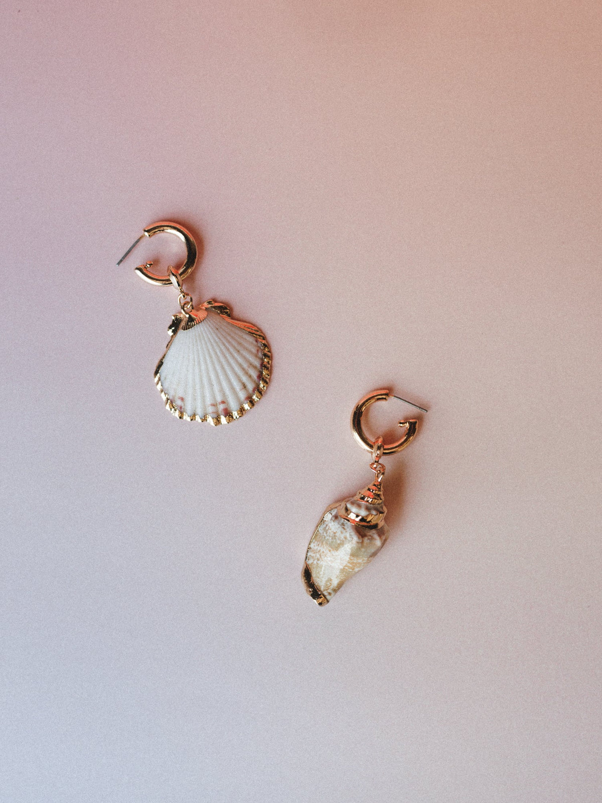 Seashell Dreamer Earrings - Shell