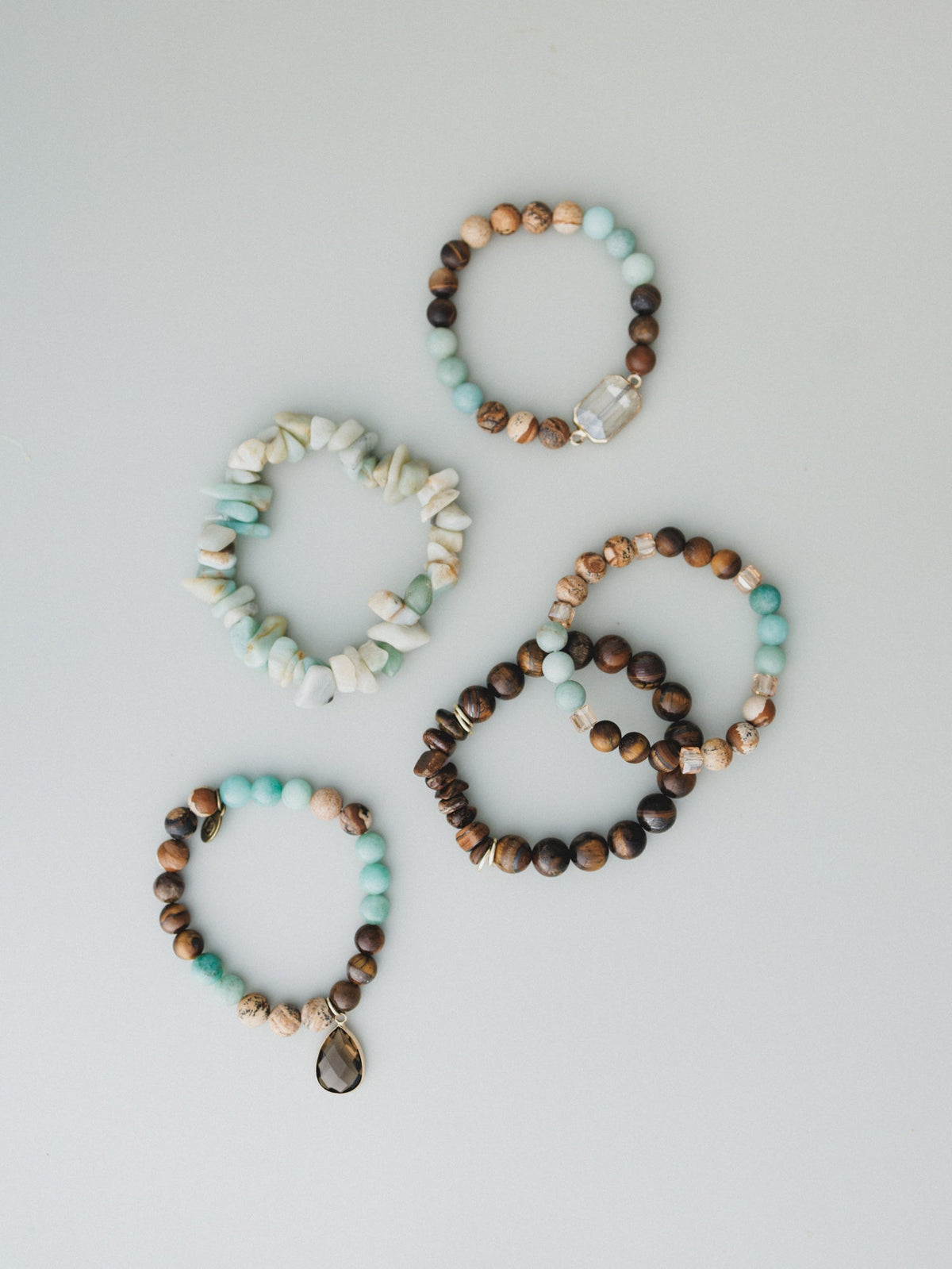 Izzy Bracelet Set - Blue
