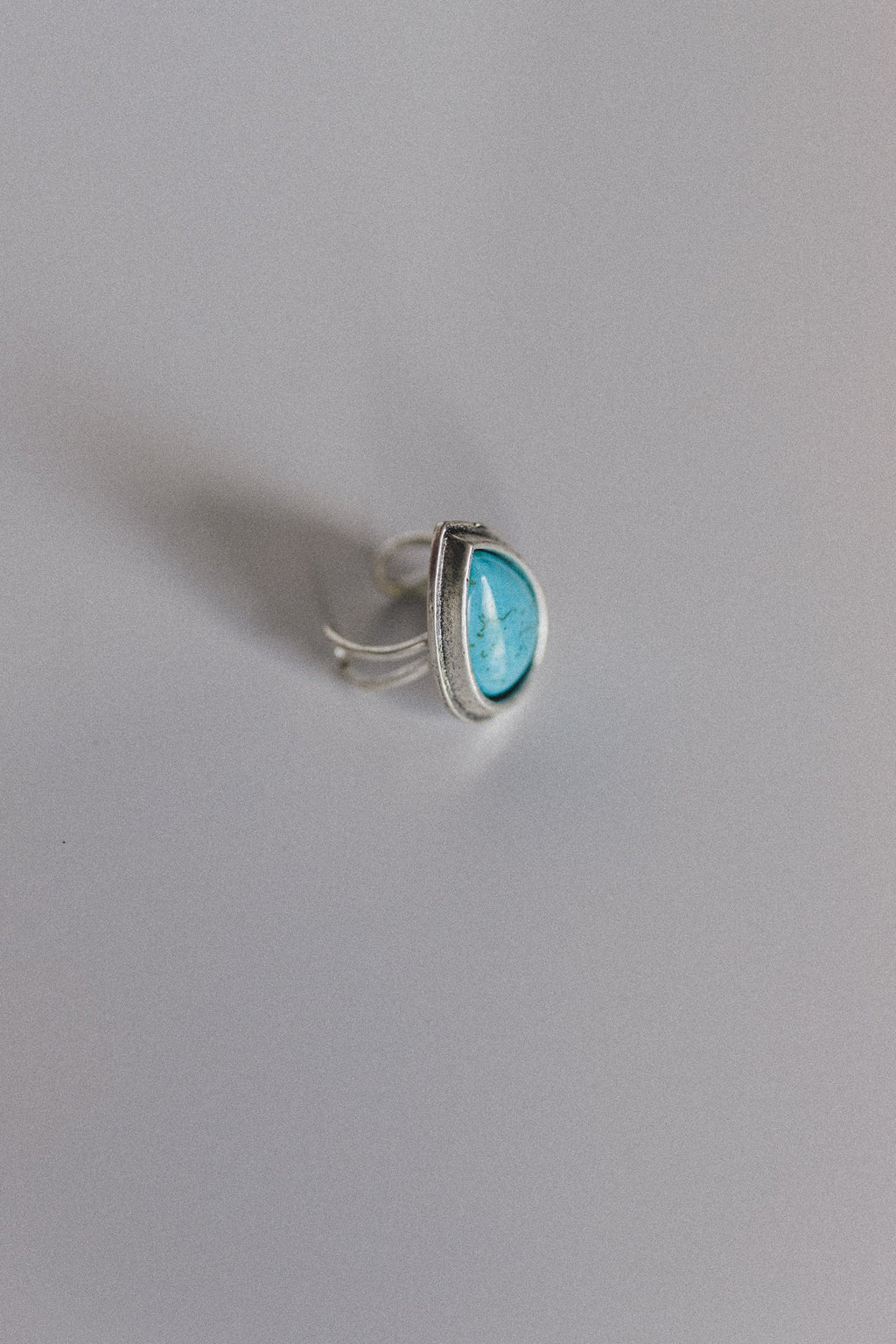 Cactus Tear Ring - Turquoise