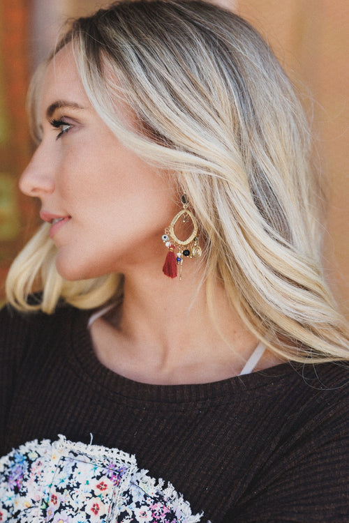Desert Diva Earrings - Gold